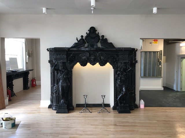 The Old Post Office Fireplace