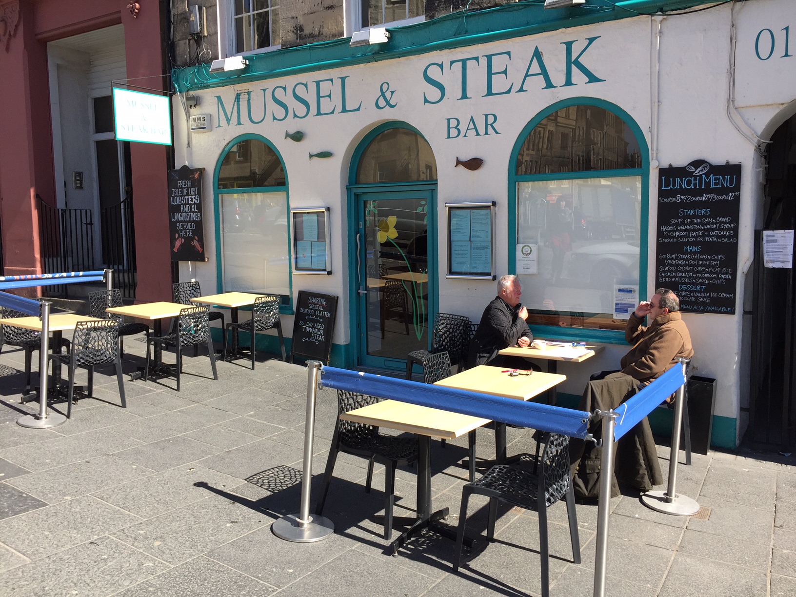 Steak and Mussel bar Edinburgh